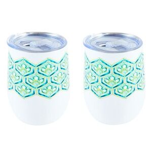 Set of 2 CHIC & TONIC 12oz Tumbler New in Box! Great Gift Idea!!!
